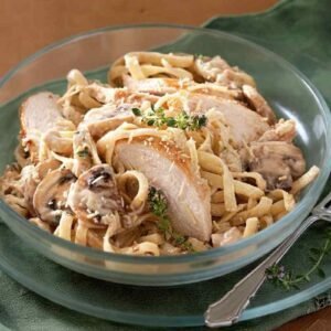 Chicken & Mushroom Pasta