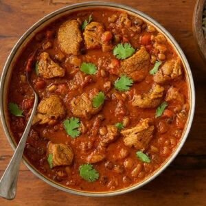 Daal with Mutton