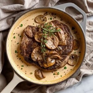 Mushroom Steak (Chicken / Beef)