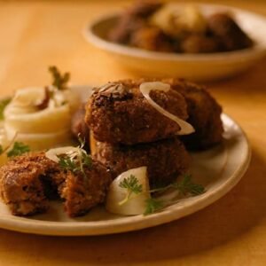 Mutton Cutlet with chips