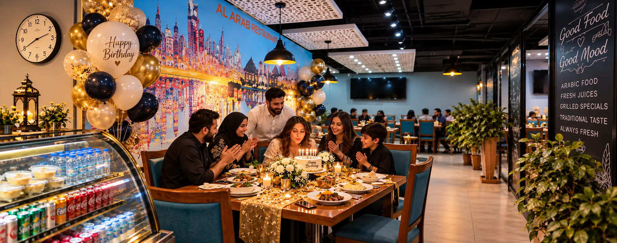 Special Moments at Al Arab Restaurant